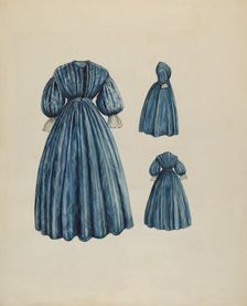Dress, c. 1937. Creator: Al Curry
