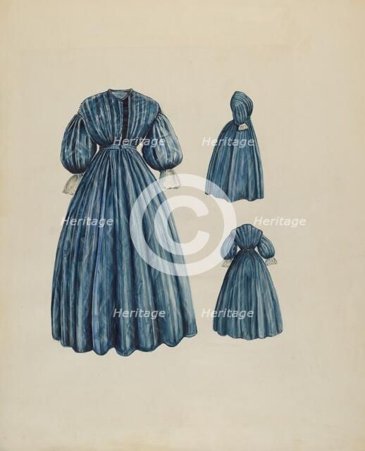 Dress, c. 1937. Creator: Al Curry.