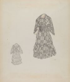 Dress, c. 1937. Creator: Arelia Arbo