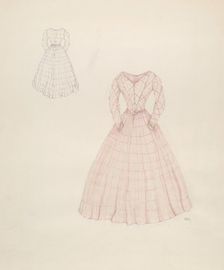 Dress, c. 1937. Creator: Arelia Arbo