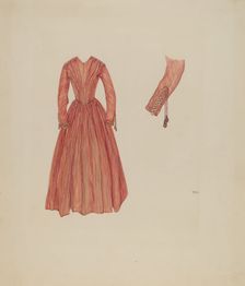 Dress, c. 1937. Creator: Arelia Arbo