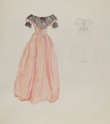 Dress, c. 1937. Creator: Arelia Arbo