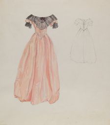 Dress, c. 1937. Creator: Arelia Arbo