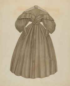 Dress, c. 1937. Creator: Gertrude Lemberg