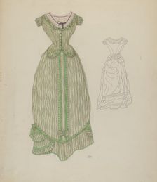 Dress, c. 1937. Creator: Joseph L. Boyd
