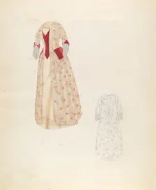 Dress, c. 1937. Creator: Joseph L. Boyd
