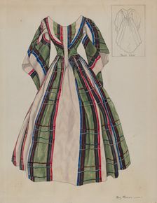 Dress, c. 1937. Creator: Mary E Humes