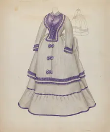 Dress, c. 1937. Creator: Melita Hofmann