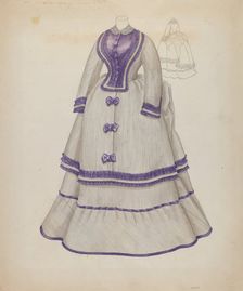 Dress, c. 1937. Creator: Melita Hofmann