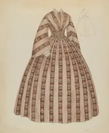 Dress, c. 1937. Creator: Melita Hofmann