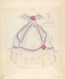 Dress, c. 1937. Creator: Melita Hofmann