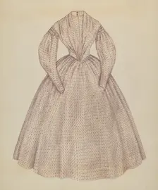 Dress, c. 1937. Creator: Melita Hofmann