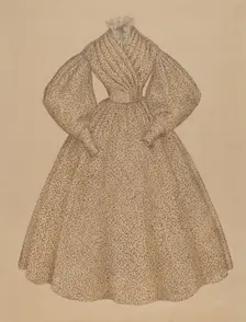 Dress, c. 1937. Creator: Melita Hofmann