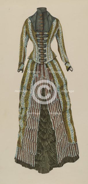 Dress, c. 1937. Creator: Ray Price.