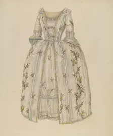 Dress, c. 1938. Creator: Bessie Forman