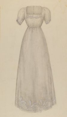 Dress, c. 1938. Creator: Bessie Forman