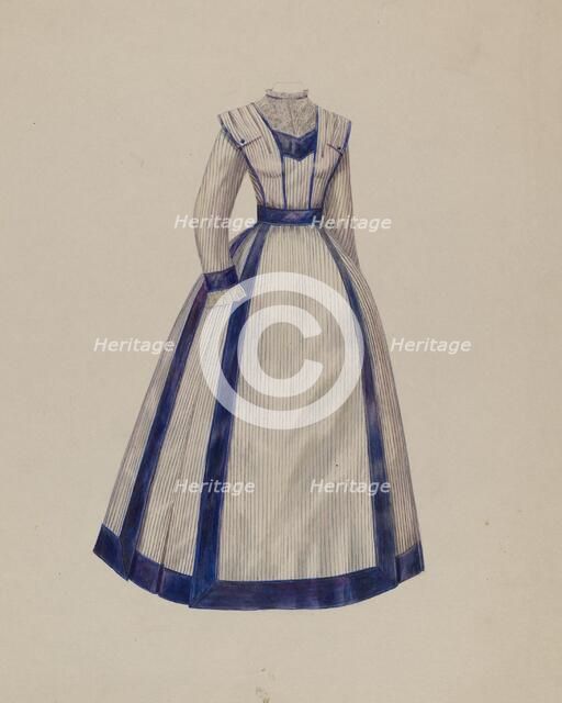 Dress, c. 1938. Creator: Francis Law Durand.