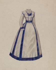 Dress, c. 1938. Creator: Francis Law Durand