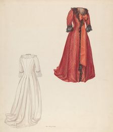 Dress, c. 1938. Creator: Hans Mangelsdorf