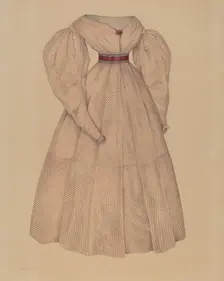 Dress, c. 1938. Creator: Nancy Crimi