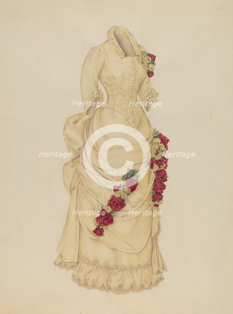 Dress, c. 1939. Creator: Melita Hofmann.