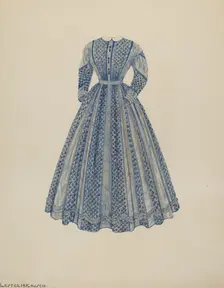 Dress, c. 1940. Creator: Lester Kausch