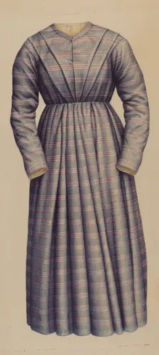 Dress, c. 1941. Creator: Edward Bashaw
