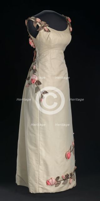 Dress designed by Ann Lowe, 1966-1967. Creator: Ann Lowe.