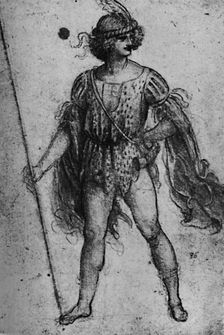 Dress for Tournament 1928. Artist: Leonardo da Vinci