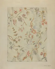 Dress Fabric, 1935/1942. Creator: Henry Meyers
