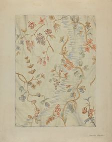 Dress Fabric, 1935/1942. Creator: Henry Meyers