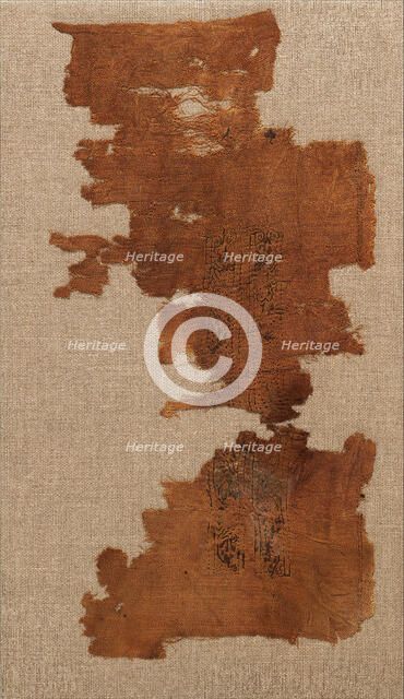 Dress Fragments, Coptic, 4th century. Creator: Unknown.