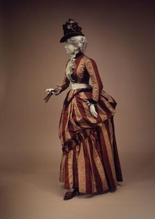 Dress, French, 1888. Creators: House of Worth, Charles Frederick Worth