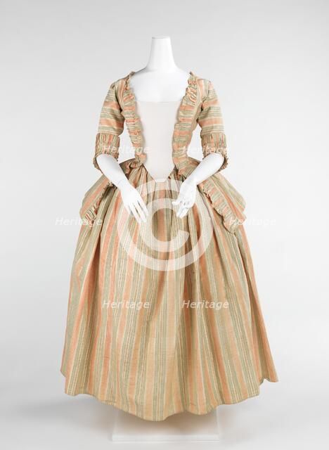 Dress, French, ca. 1775. Creator: Unknown.