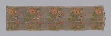 Dress or Furnishing Fabric, Iran, late 17th century. Creator: Unknown
