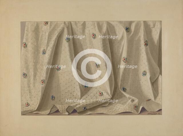 Dress Material, c. 1938. Creator: Douglas Campbell.