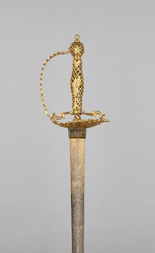 Dress Sword, Spain, 1743. Creator: Unknown