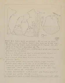 Dress Pattern, 1935/1942. Creator: Bessie Forman