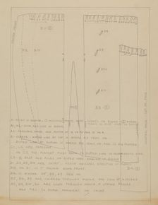 Dress (Pattern), c. 1936. Creator: Nancy Crimi