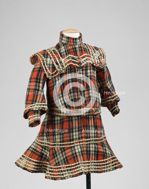 Dress, Russian, ca. 1895. Creator: Unknown.