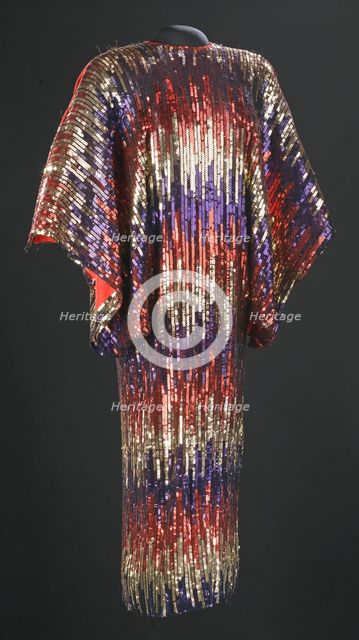 Dress worn by Celia Cruz, 1970s. Creator: José Enrique Arteaga.