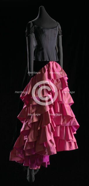 Dress worn by Denyce Graves in Washington National Opera's production of Carmen, 1993-1994. Creator: Unknown.