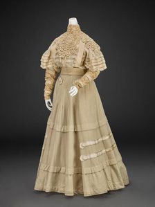 Dress With Jacket (Blouse, Jacket, Skirt, Belt), 1890s. Creator: L. P. Hollander & Co.