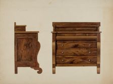 Dresser, 1937. Creator: Dana Bartlett