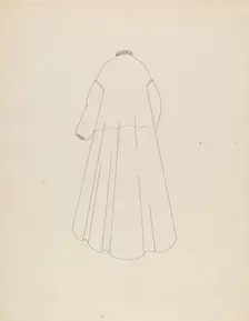 Dressing Gown, 1935/1942. Creator: Esther Hansen