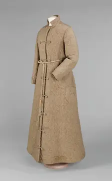 Dressing gown, American, 1850-59. Creator: Unknown