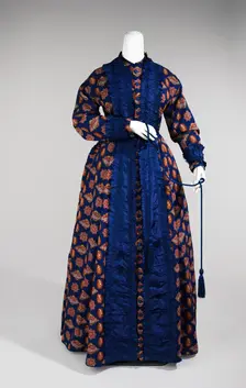 Dressing gown, American, 1865-75. Creator: Unknown