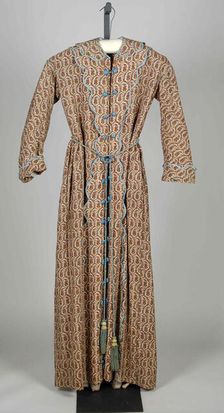 Dressing Gown, American, 1875-85. Creator: Unknown