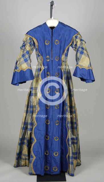 Dressing Gown, American, ca. 1855. Creator: Unknown.