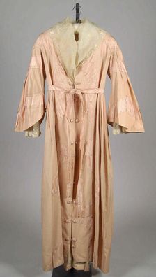 Dressing Gown, American, ca. 1866. Creator: Unknown